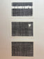 Relationship - triptych, original ink artwork
