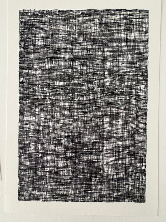 Relationship - triptych, original ink artwork
