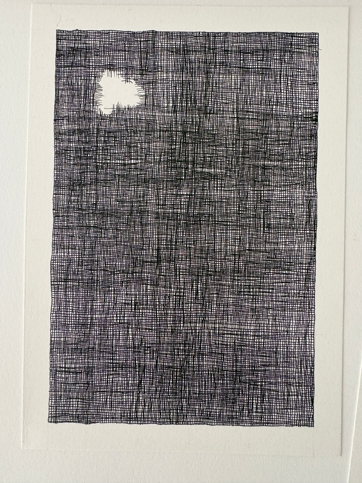 Relationship - triptych, original ink artwork