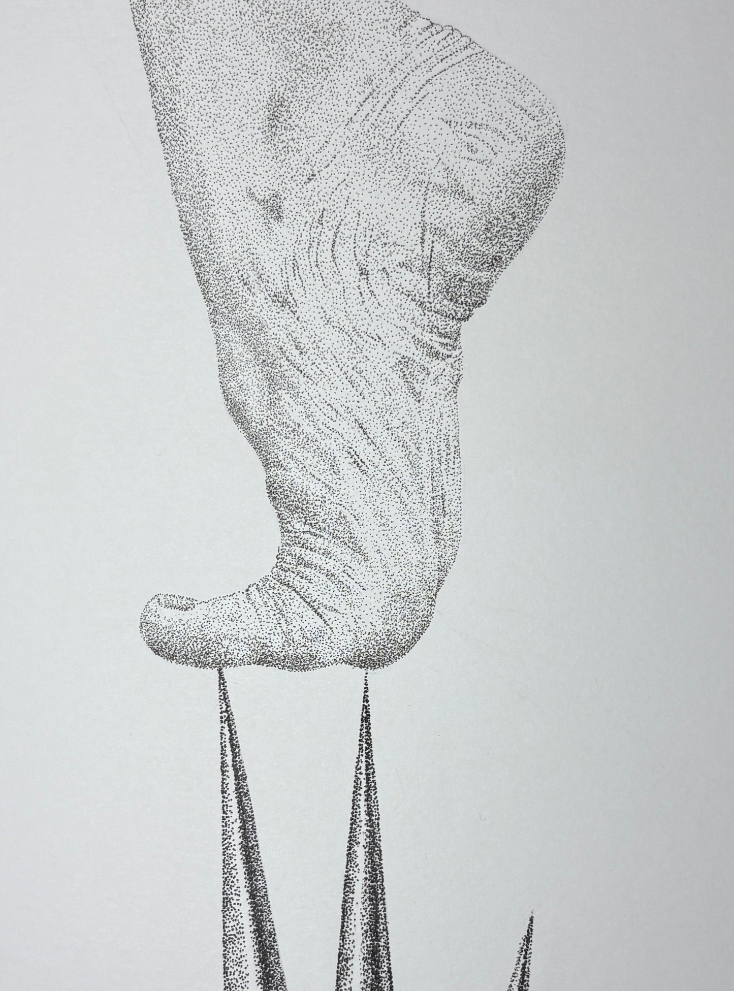 Life #4 - original stippled artwork