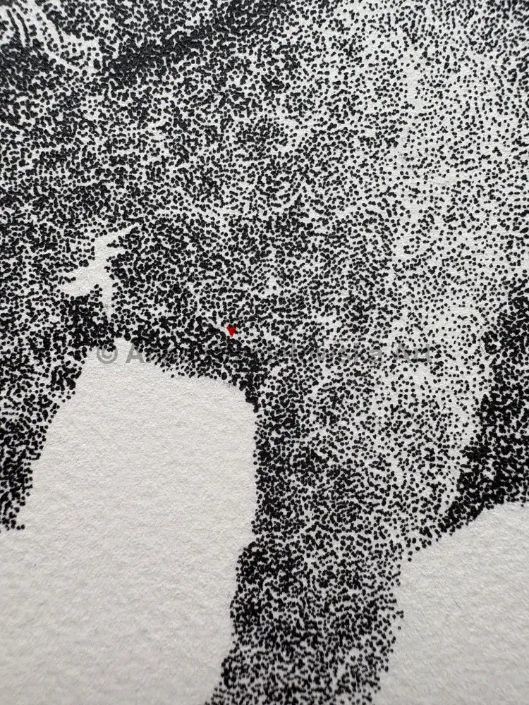 Im a good boy - original stippling artwork