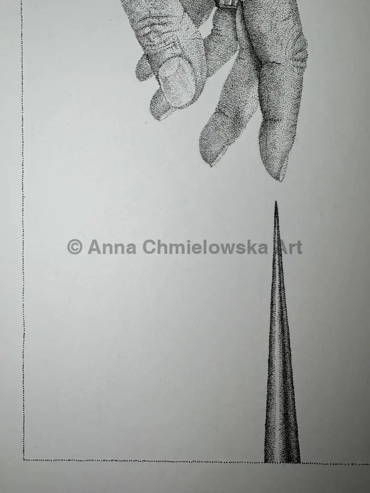 Life #1 - original stippled artwork