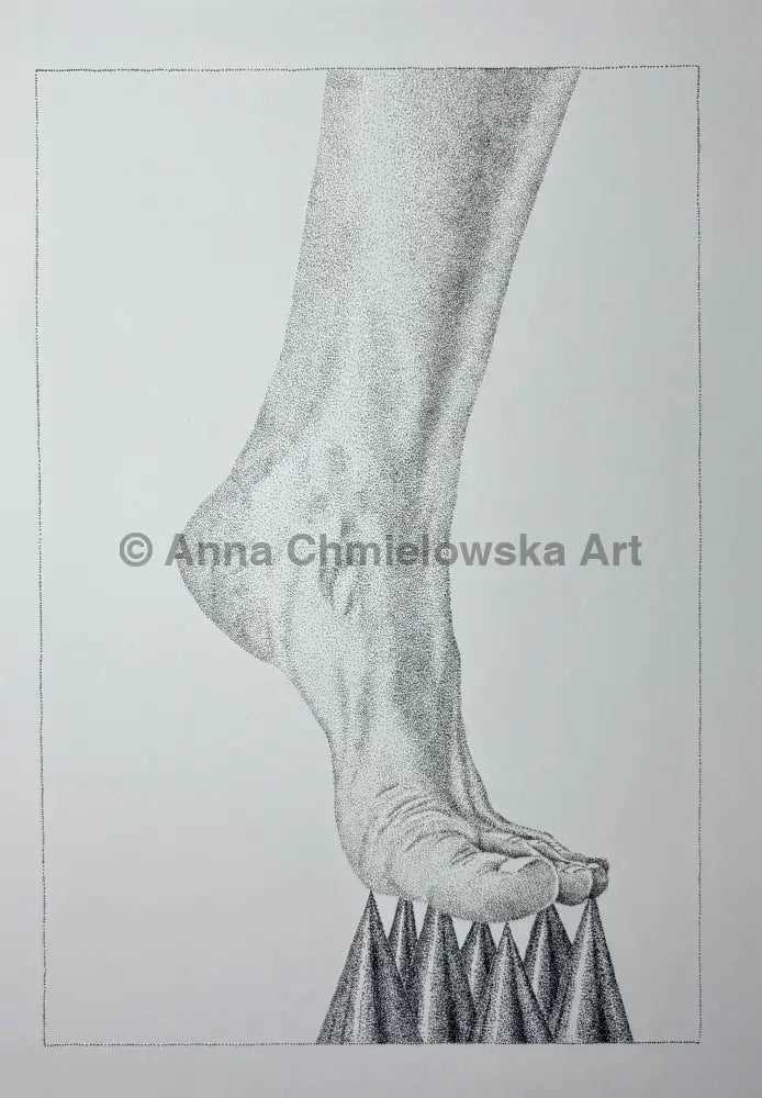 Life #2 - original stippled artwork