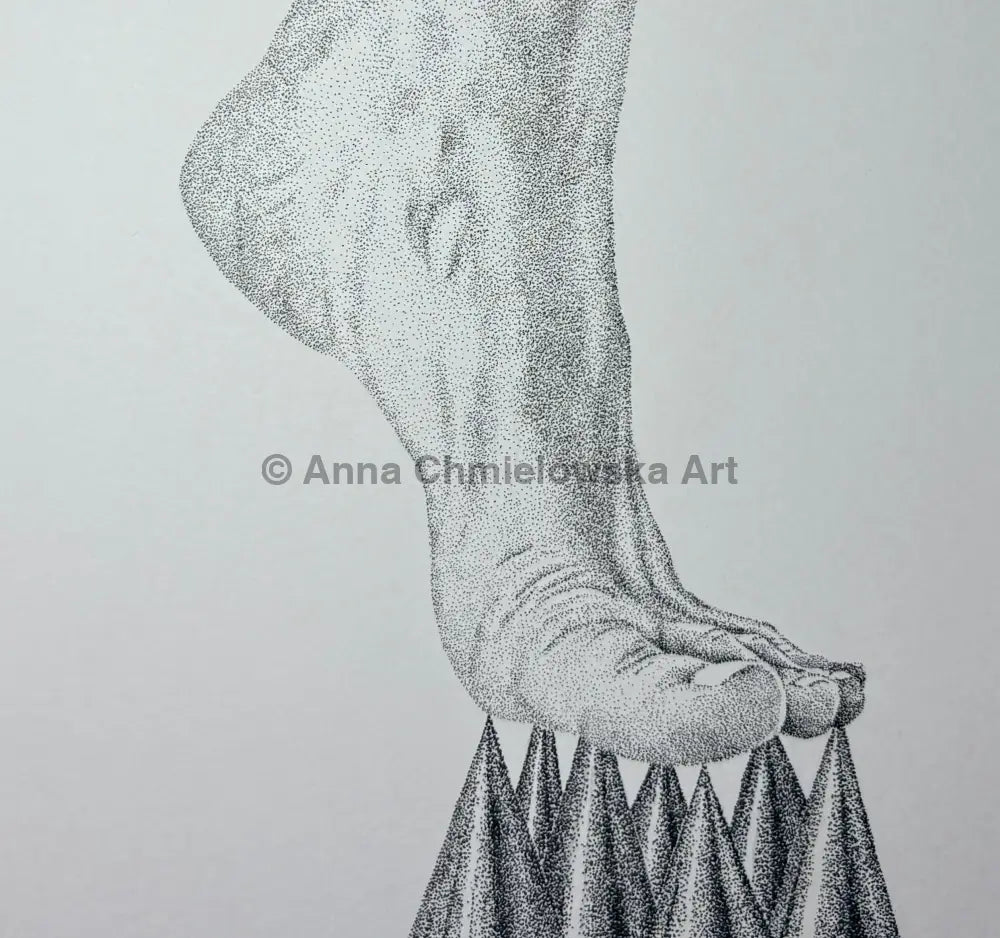 Life #2 - original stippled artwork