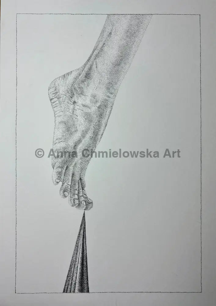 Life #3 - original stippled artwork