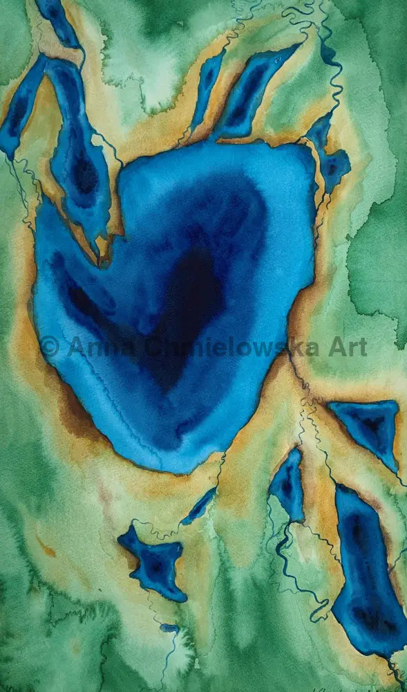 Original watercolour - Abstract #1