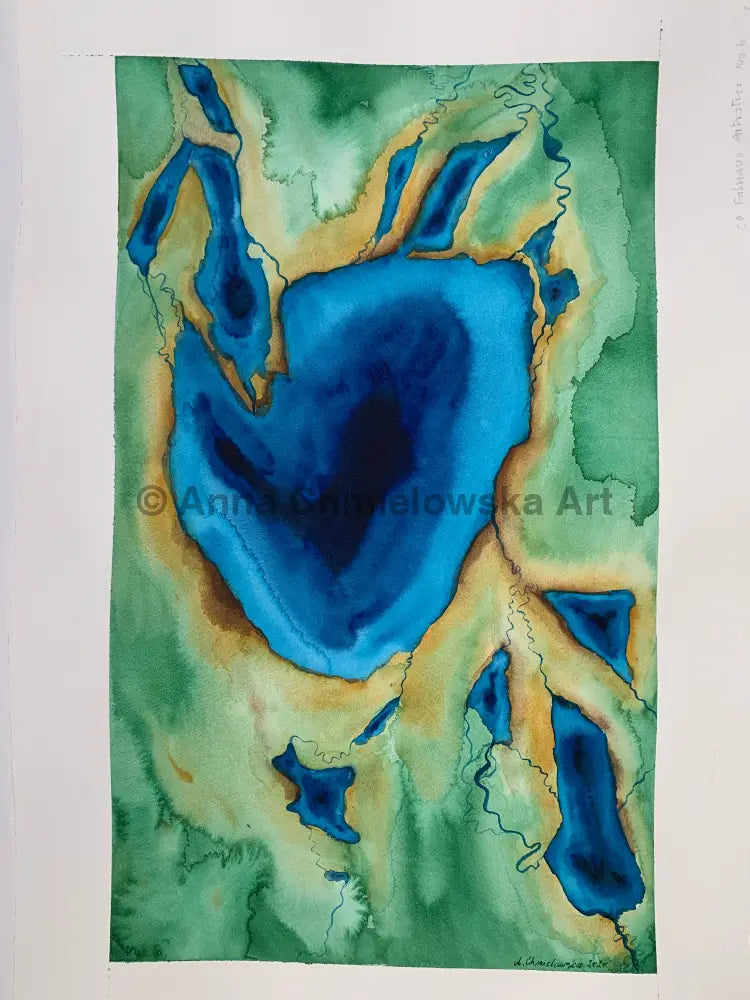 Original watercolour - Abstract #1