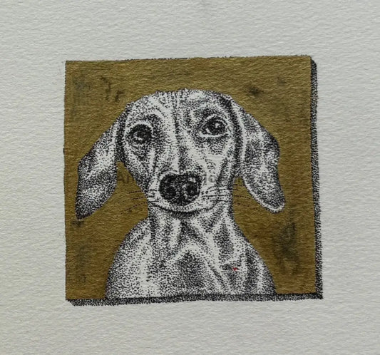 You’re mine human- original stippling artwork