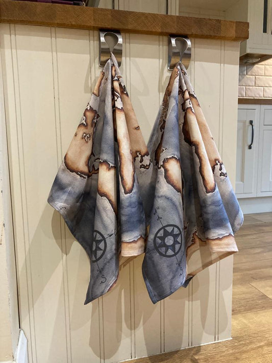 Pirate's tea towel